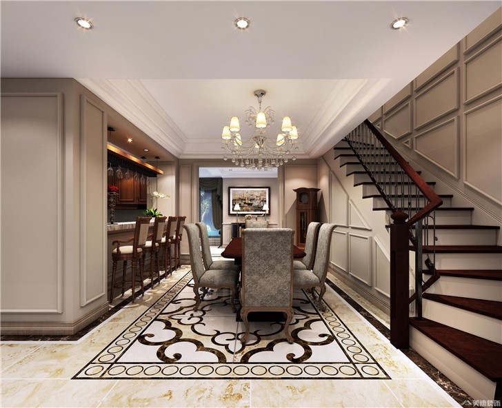 芙佳花園-簡(jiǎn)歐風(fēng)-餐廳