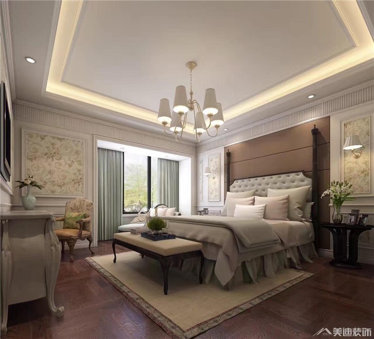 芙佳花園-簡(jiǎn)歐風(fēng)-臥室