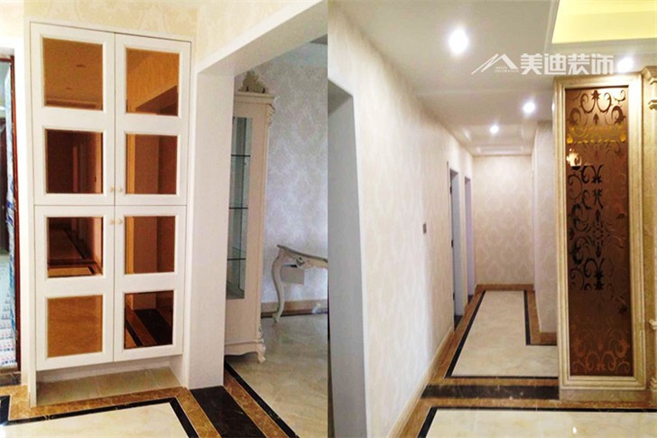 長沙萬博匯三室兩廳裝修案例—過道