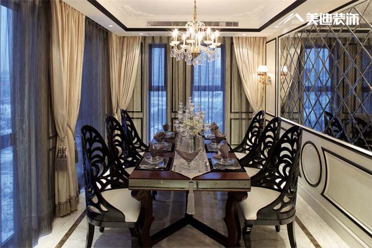 長沙三室一廳裝修案例-餐廳