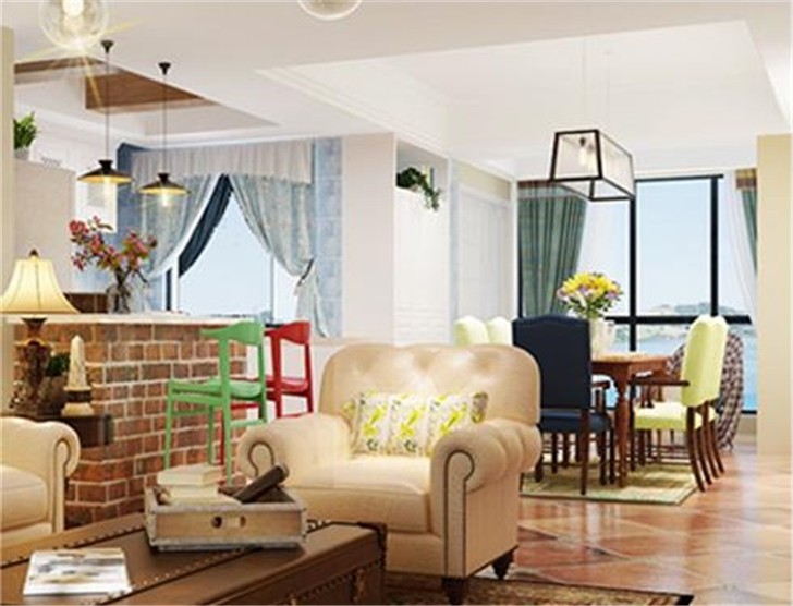 保利麓谷林語-裝修案例)-客廳