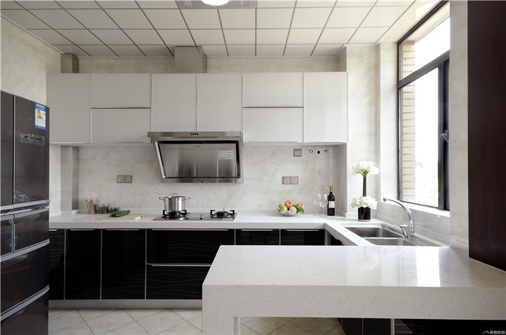 長沙龍泉美墅裝修案例-廚房