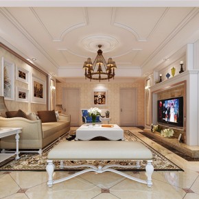 長沙中建梅溪湖簡歐裝修案 ...