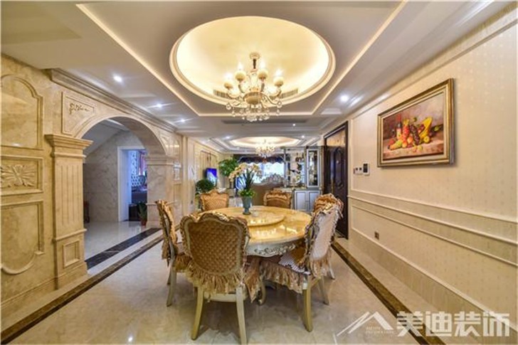 長沙洋湖公館裝修案例-臥室