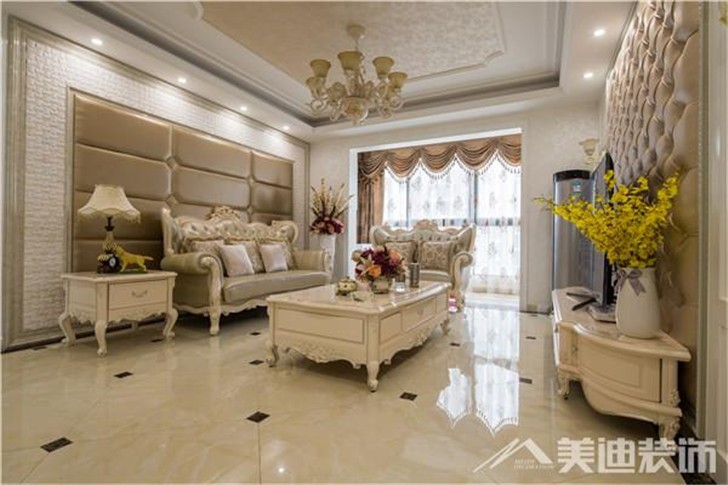 長沙湘江世紀城案例-客廳