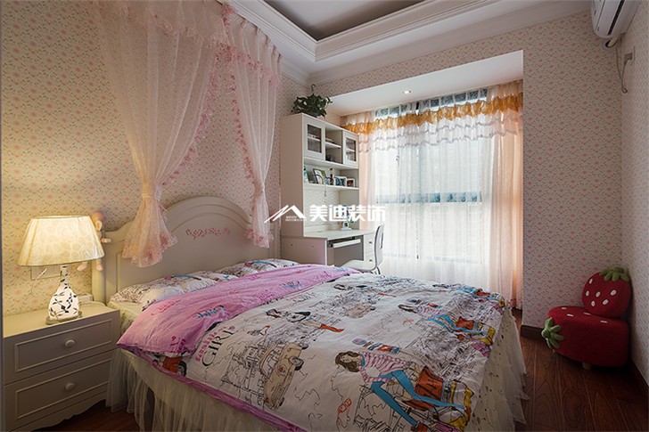 長沙萬博匯140平修案例-臥室