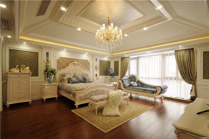 碧桂園別墅案例-臥室