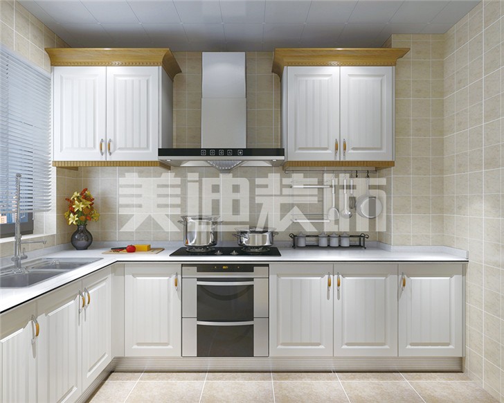 歐式90㎡整裝案例-廚房