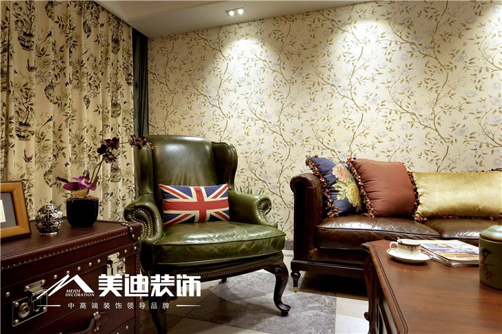 金地三千府220㎡裝修案例-客廳