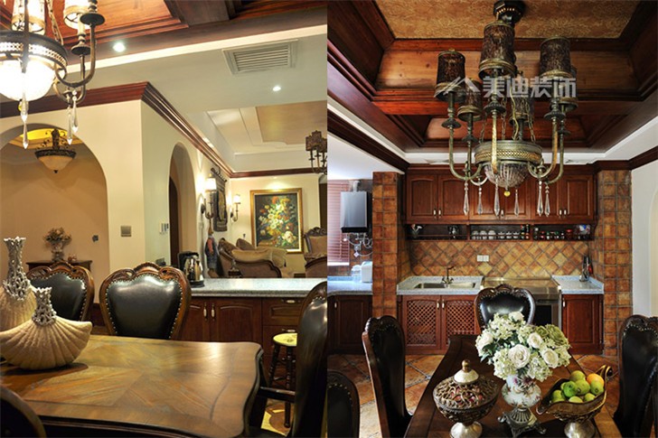 藏瓏三室一廳裝修案例)-餐廳