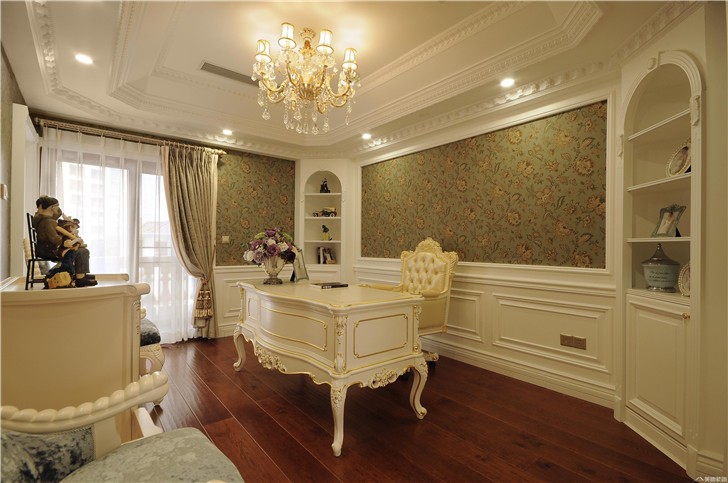 碧桂園別墅案例-書房