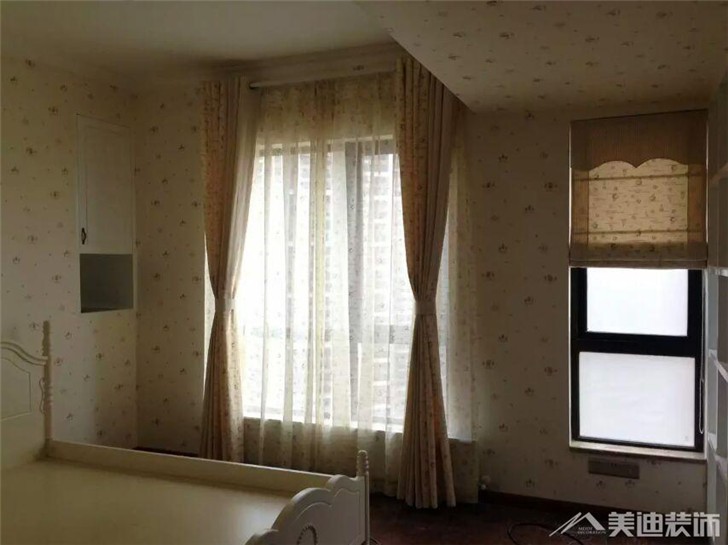 達美D區160㎡裝修案例-臥室