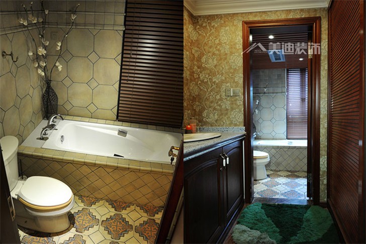 藏瓏三室一廳裝修案例)-衛生間