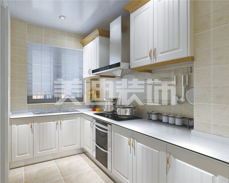 歐式90㎡整裝案例-廚房