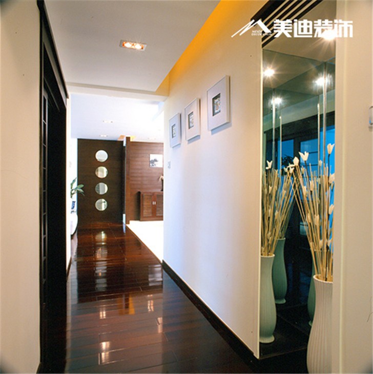 沁園春中式裝修案例-過道