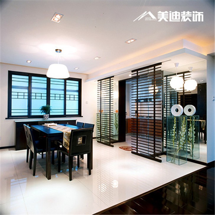 沁園春中式裝修案例-餐廳