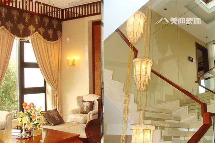 檸檬麗都中式裝修案例-客廳