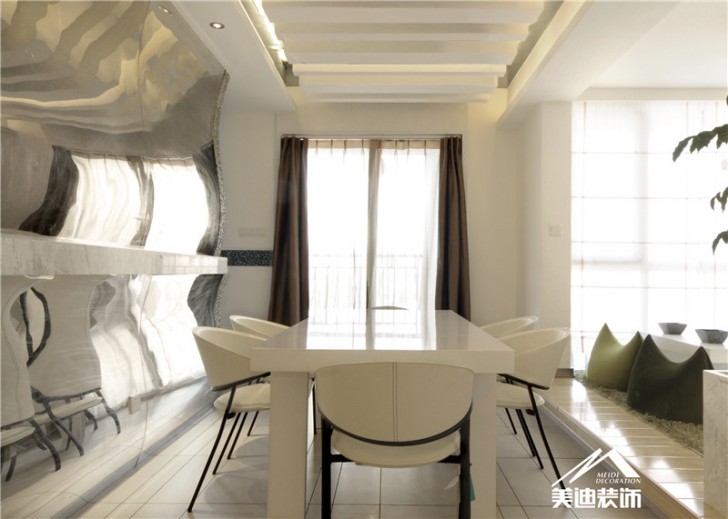 卓越未來海岸樣板房-白· 吐息-餐廳