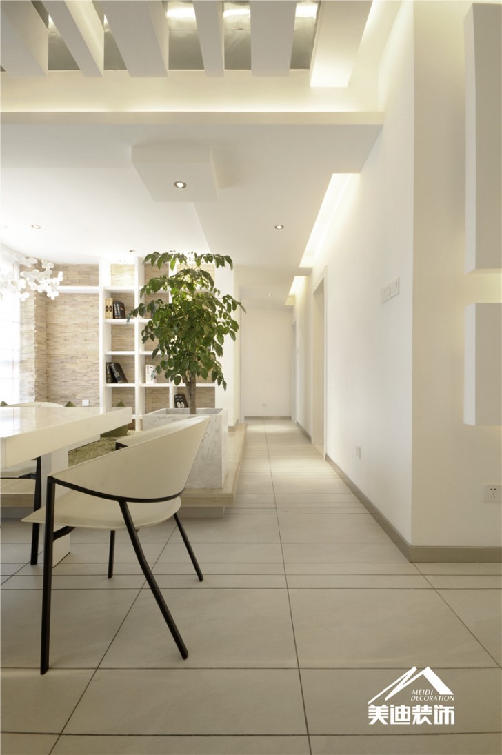 卓越未來海岸樣板房-白· 吐息-過道