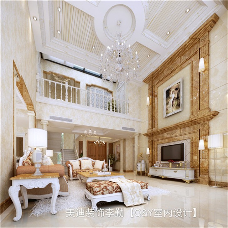 城市公園首府-歐式-客廳