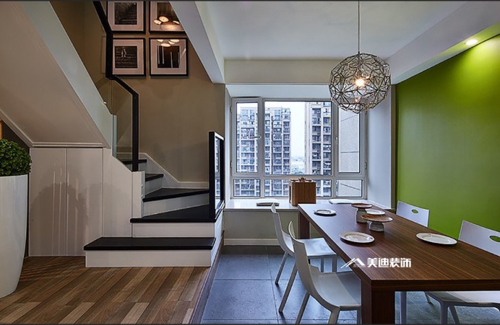 長沙八方小區裝修效果圖-餐廳