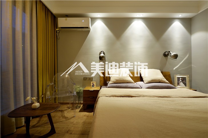 洋湖公館MUJI生活風(fēng)85平裝例圖—臥室