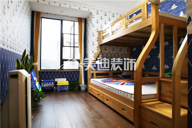 香樟公館美式風裝修案例圖—兒童房