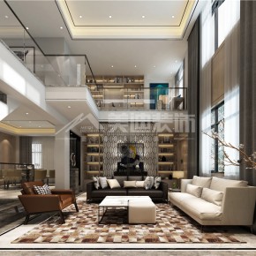 山與墅450平新奢古典風裝 ...