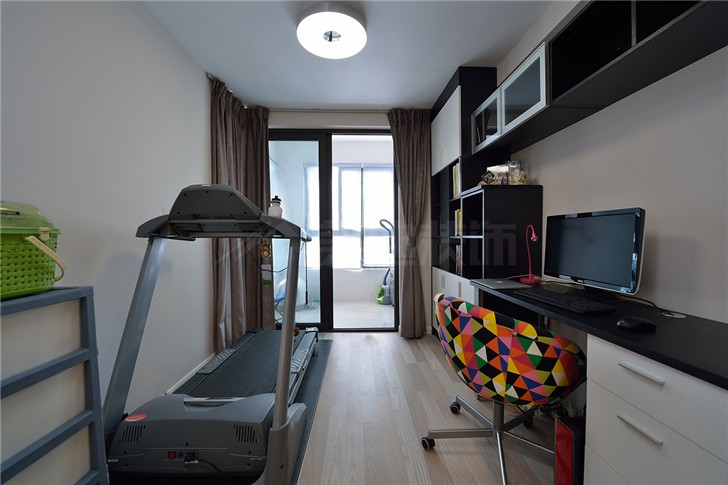 塞納公館110平現代裝修案例圖--過道