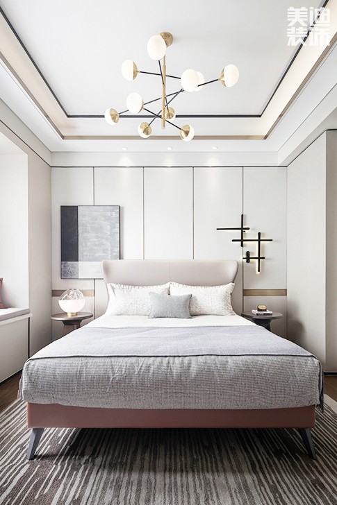 360㎡別墅現代簡約效果圖-臥室