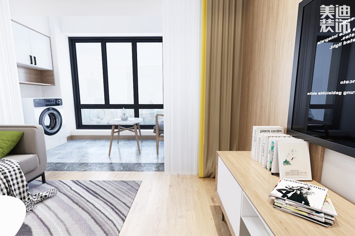 富基世紀(jì)公園86平米北歐風(fēng)格--過(guò)道