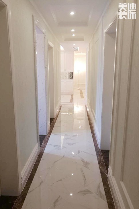 鑫遠御文臺177平米歐式風格實景圖--過道