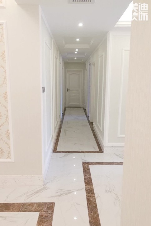 鑫遠御文臺177平米歐式風格實景圖--過道