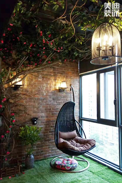 鑫遠御文臺177平米工業風實景圖--陽臺