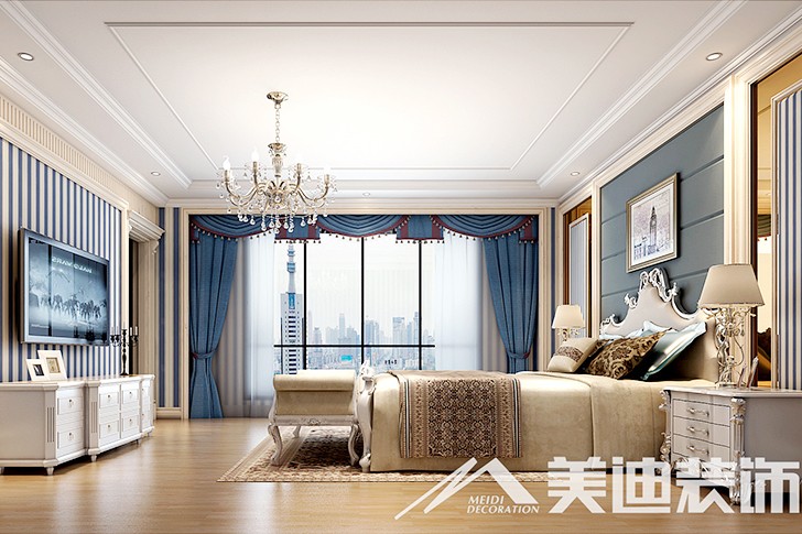 	岳陽縣私人別墅400平歐式裝修風格--二樓男孩房