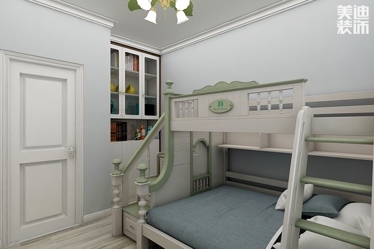 水岸御園129平米現代化風格裝修效果圖--小孩房1