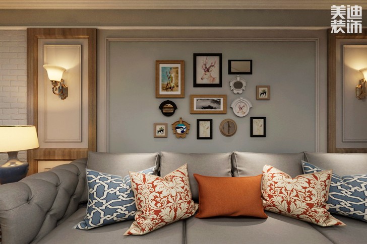 世茂鉑翠灣150平米美式風格裝修效果圖--其他