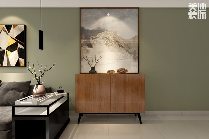 時代傾城87平米現代風格裝修效果圖--玄關