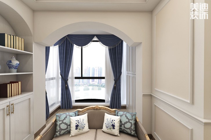 凱通國際80平米歐式風格裝修效果圖--沙發