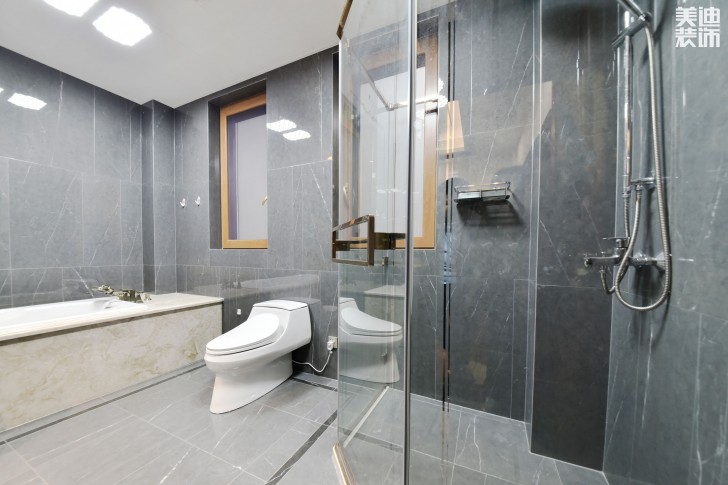 歐萊雅郡480平米中式風(fēng)格裝修案例實拍圖--衛(wèi)生間