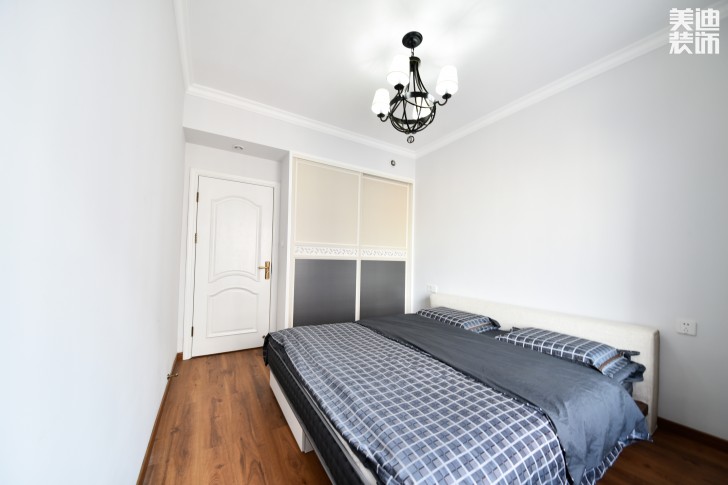 榮悅臺140平米簡歐風格裝修案例實拍圖--次臥