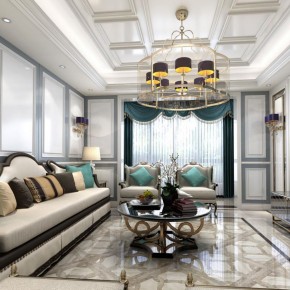 萬境水岸140平米新古典風 ...