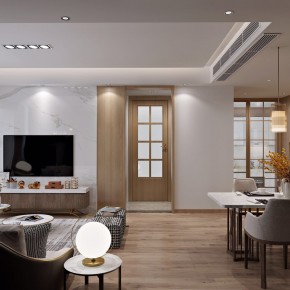 中建嘉和城108平米現代日 ...