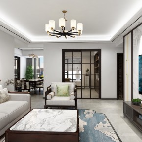 富興匯中央130㎡新中式風 ...