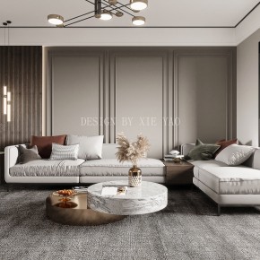 梅嶺國際180㎡現代輕奢風 ...