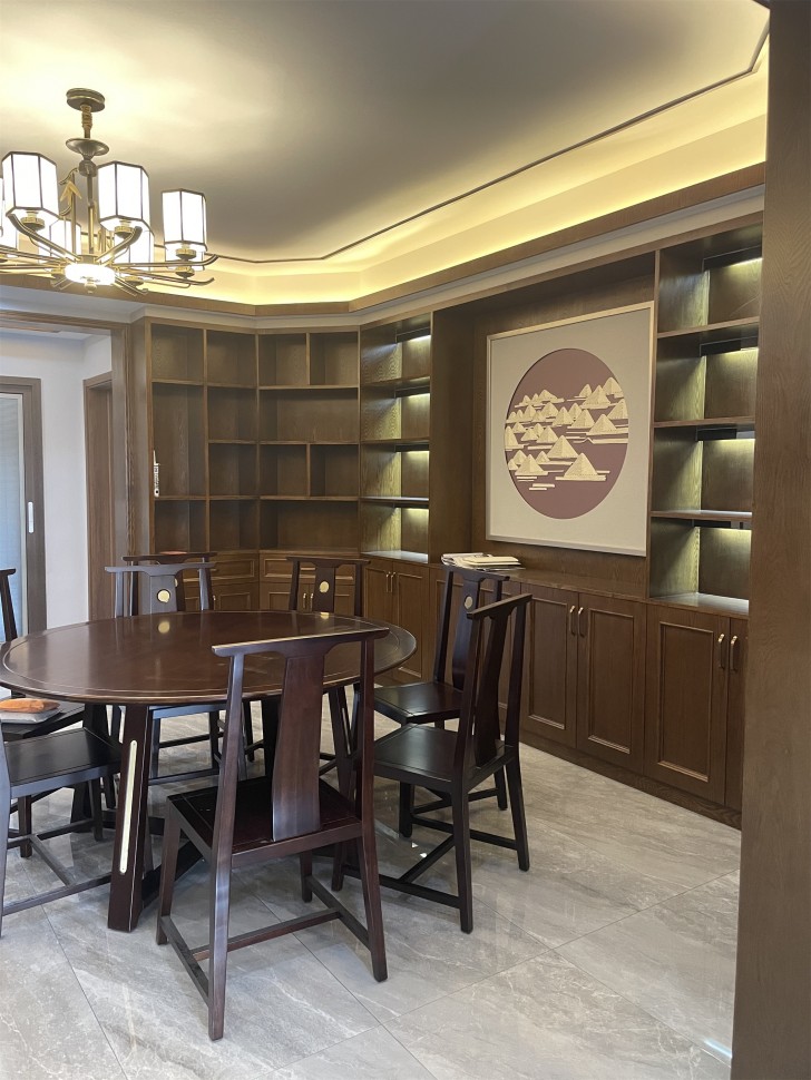 長沙裝修公司-萬國府260㎡新中式