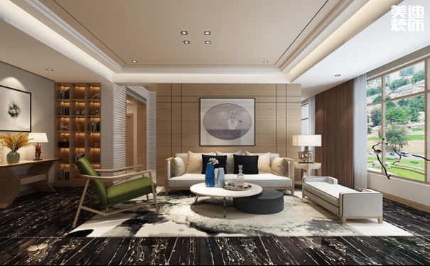 客廳吊頂材質如何選擇？客廳吊頂效果圖賞析