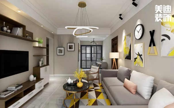 長沙裝修公司：客廳這么裝修，寬敞又別致！