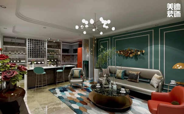 長沙裝修公司：客廳這么裝修，寬敞又別致！