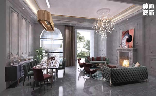 長沙裝修公司：客廳這么裝修，寬敞又別致！